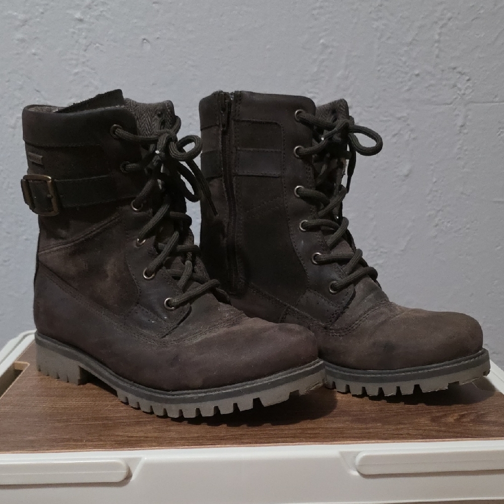 Kamik Dark Brown Insulated/Waterproof Snow Boots